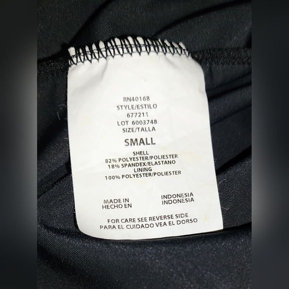 Humankind sizeS Black w/ Rainbow 🌈 Side Tank Top Built In Sports Bra T Back - Picture 2 of 9